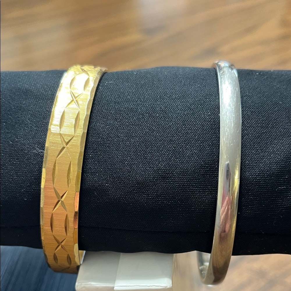 Monet Gold and Silver Tone bracelets